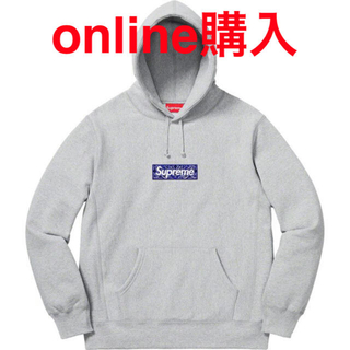 シュプリーム(Supreme)のsupreme バンダナBOX logoフーディーXL 国内正規品(パーカー)