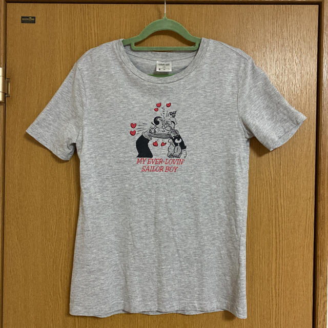 ポパイ　tシャツ  M レディースのトップス(Tシャツ(半袖/袖なし))の商品写真