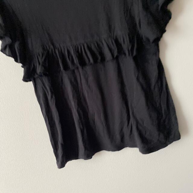 ZARA(ザラ)のZARA ザラキッズ　フリル半袖 キッズ/ベビー/マタニティのキッズ服女の子用(90cm~)(Tシャツ/カットソー)の商品写真