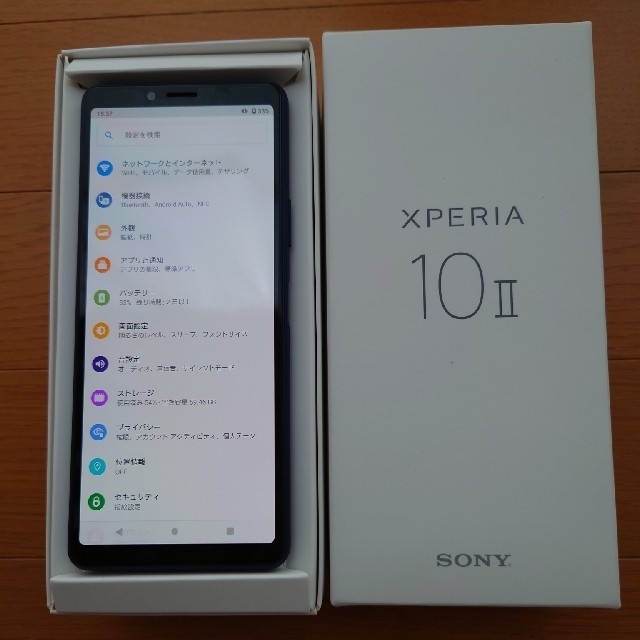 スマホ/家電/カメラSONY Xperia10ⅱ 海外版 XQ-AU52 simフリー