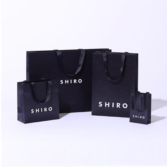 shiro - shiro ラッピング 紙袋の通販 by ⚠️プロフ必読⚠️｜シロならラクマ