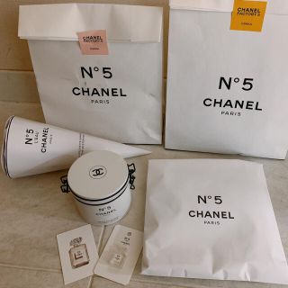 シャネル(CHANEL)のシャネル ファクトリー5 バスタブレット＆ミステリーボックス＆ノベルティのセット(入浴剤/バスソルト)