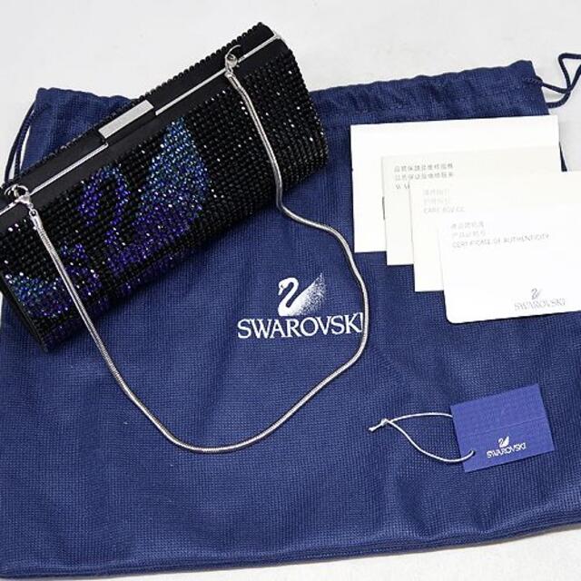 SWAROVSKI - 未使用 SWAROVSKI スワロフスキー クリスタル クラッチ