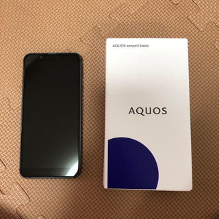 シャープ(SHARP)のEK様専用ページ　AQUOS スマートフォン　シルバーブラック　2台(スマートフォン本体)