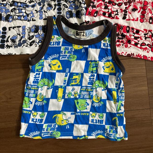 Bit'z(ビッツ)のBIT'Z   タンクトップ　3枚セット キッズ/ベビー/マタニティのキッズ服男の子用(90cm~)(Tシャツ/カットソー)の商品写真