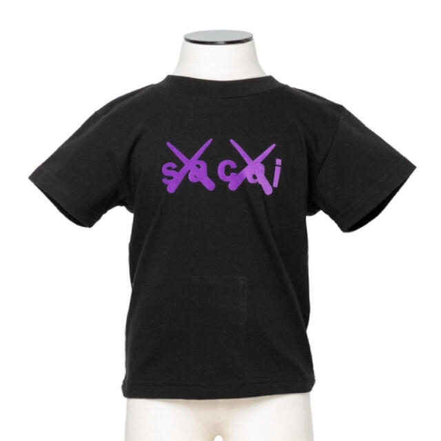 sacai × KAWS Kids Flock Print Tee サイズ6 - Tシャツ/カットソー