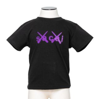 サカイ(sacai)のsacai × KAWS Kids Flock Print Tee サイズ6(Tシャツ/カットソー)