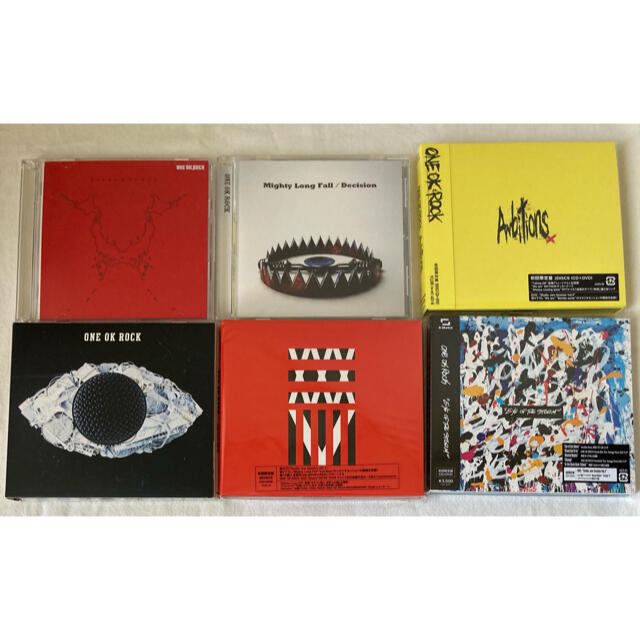 one ok rock CD まとめ売り