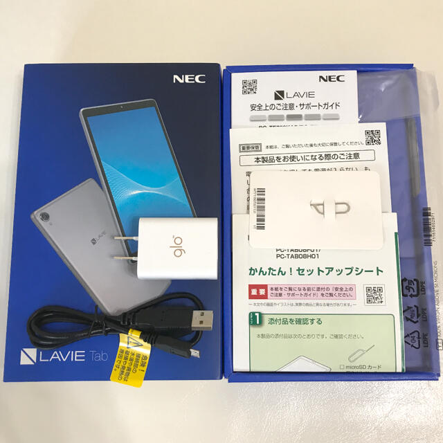 NEC NEC Tab PC-TAB08F01の通販 by ikemon's shop｜エヌイーシーならラクマ - LAVIE タブレット 8インチ 得価超激得