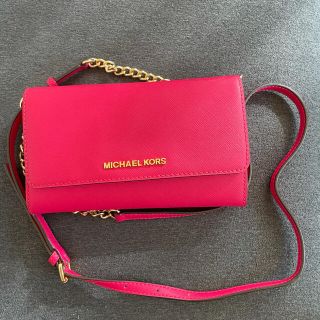 マイケルコース(Michael Kors)のマイケルコース☆ショルダーウォレット値下げ！(ショルダーバッグ)