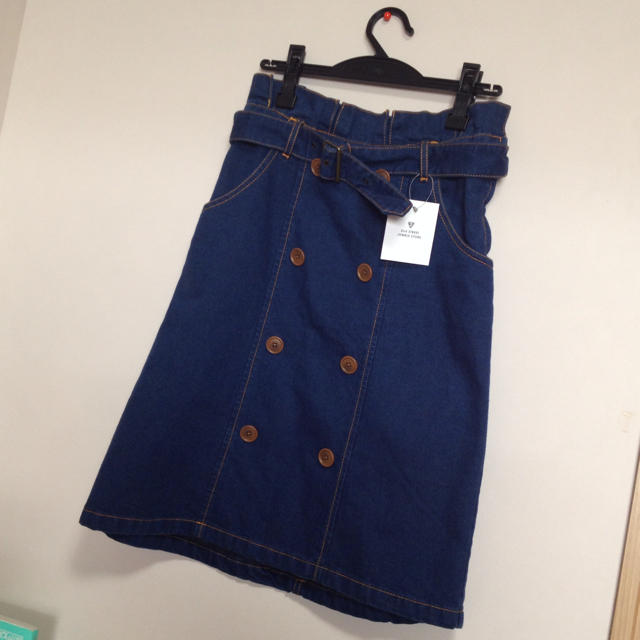 MIIA(ミーア)のMIIA♡デニムタイトスカート レディースのスカート(ひざ丈スカート)の商品写真
