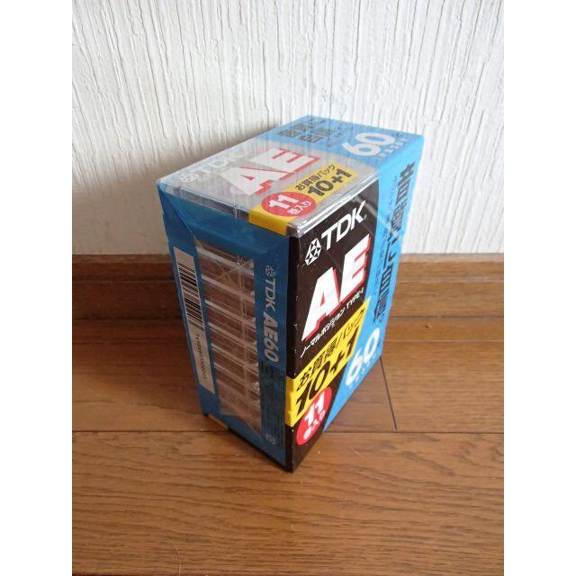 TDK(ティーディーケイ)の★TDK AE 60分 カセットテープ11本 スマホ/家電/カメラのオーディオ機器(その他)の商品写真