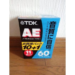 ティーディーケイ(TDK)の★TDK AE 60分 カセットテープ11本(その他)