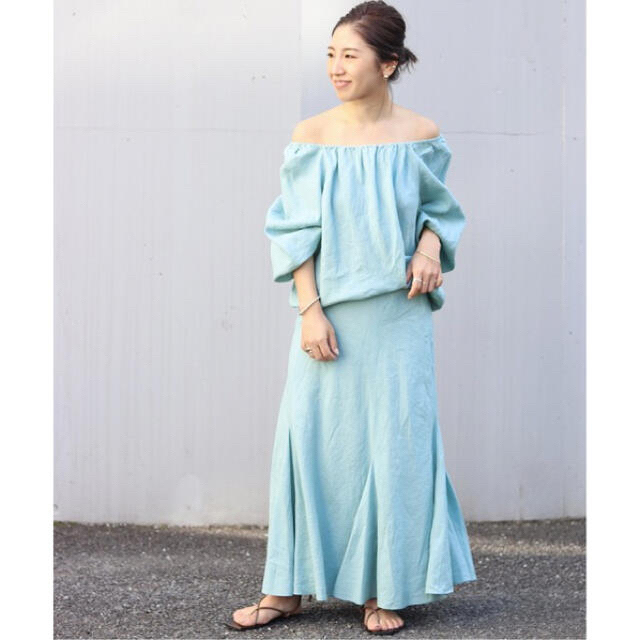 Plage(プラージュ)の【新品未使用】Plage Linen Mermaid スカート◆ ¥20,900 レディースのスカート(ロングスカート)の商品写真