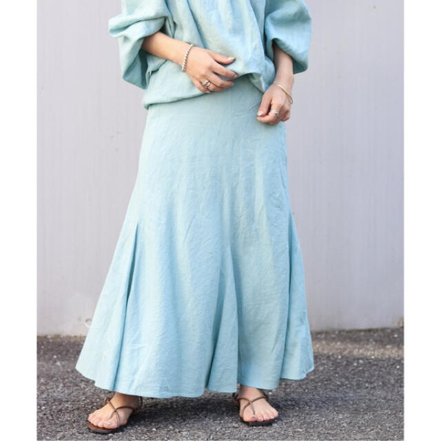 Plage(プラージュ)の【新品未使用】Plage Linen Mermaid スカート◆ ¥20,900 レディースのスカート(ロングスカート)の商品写真