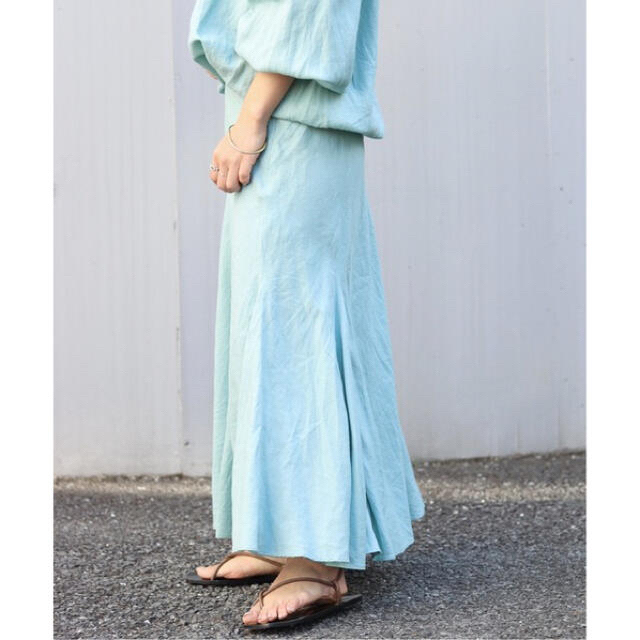 Plage(プラージュ)の【新品未使用】Plage Linen Mermaid スカート◆ ¥20,900 レディースのスカート(ロングスカート)の商品写真