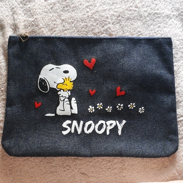 SNOOPY(スヌーピー)のクラッチバッグ スヌーピー レディースのバッグ(クラッチバッグ)の商品写真