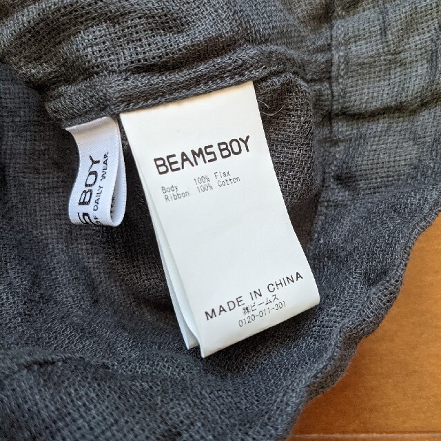 BEAMS BOY(ビームスボーイ)のビームスボーイ　リネンチュニック レディースのトップス(シャツ/ブラウス(半袖/袖なし))の商品写真