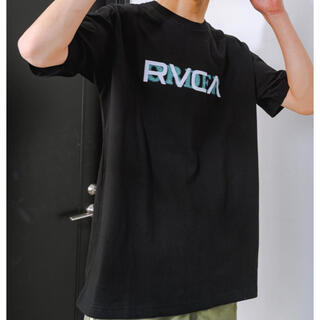 ルーカ(RVCA)の新品 RVCA ルーカ XL カオス オーダー ロゴ プリント Tシャツ (Tシャツ/カットソー(半袖/袖なし))