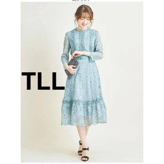 リリールル TLLサイズ レースワンピース LilyLulu 新品未使用(ロングワンピース/マキシワンピース)