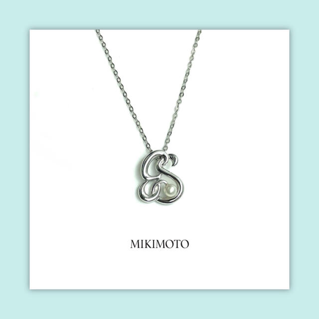 MIKIMOTO ミキモト シルバー ペンダント イニシャル S | フリマアプリ ラクマ