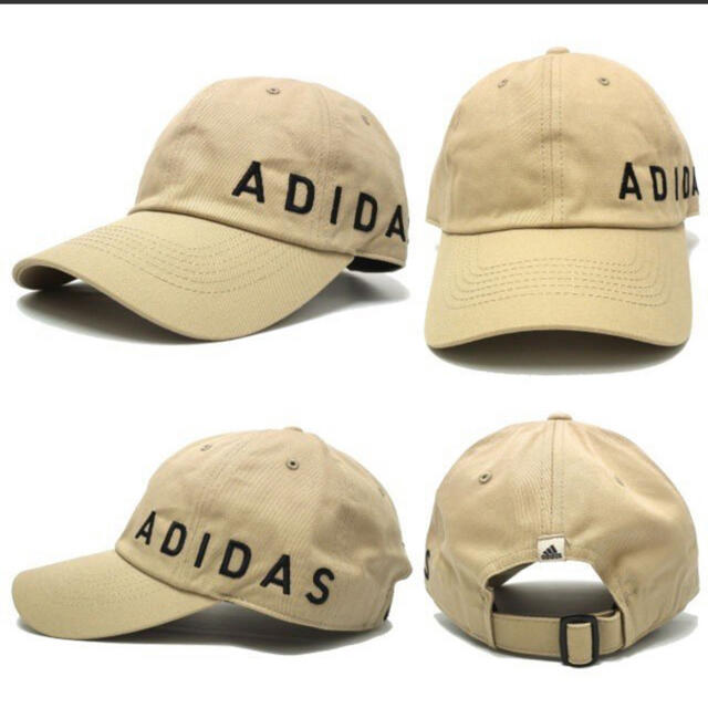 adidas(アディダス)の【新品】キャップ 無地 帽子　ベージュ メンズの帽子(キャップ)の商品写真