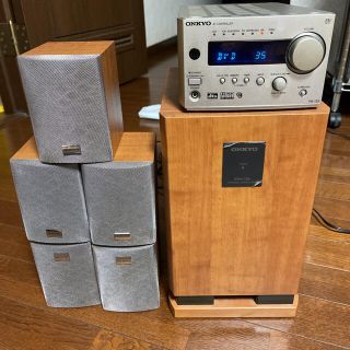 オンキヨー(ONKYO)のONKYOオンキョー デジタルホームBASE-V10 中古品(アンプ)