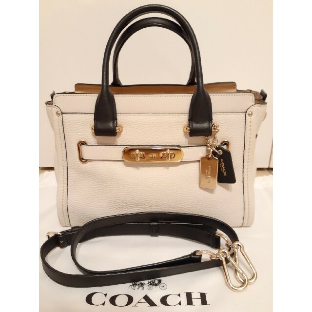 COACH コーチ スワッガーキャリーオール 27 2wayショルダーバッグ