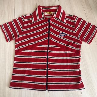 ヒステリックグラマー(HYSTERIC GLAMOUR)の((専用))ヒステリックグラマー　ミニ丈トップス(ポロシャツ)