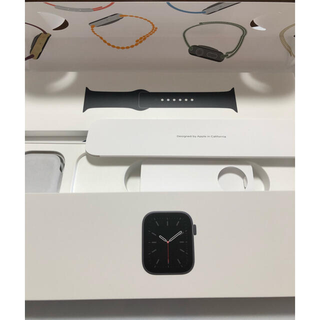 Apple Watch(アップルウォッチ)のApple Watch series6 44mm（GPS）スペースグレイ アルミ メンズの時計(腕時計(デジタル))の商品写真