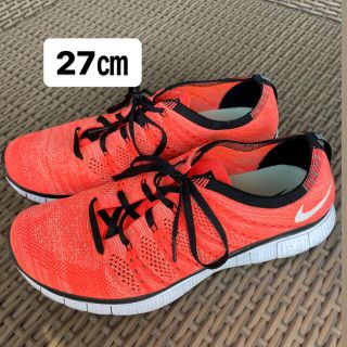 ナイキ(NIKE)のNIKE  フリーフライニット　27㎝(スニーカー)