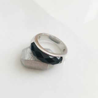 Retro ＊ black cut ring(リング(指輪))