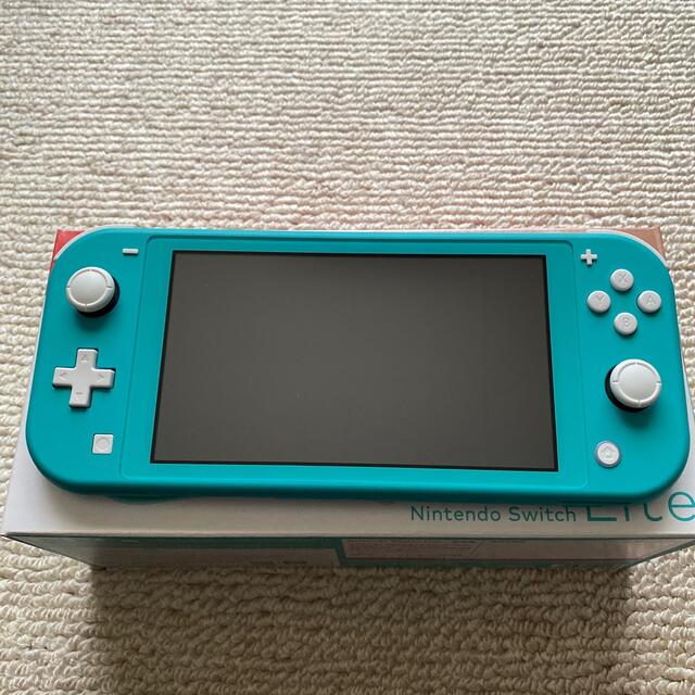 Nintendo Switch(ニンテンドースイッチ)のNintendo Switch Lite ターコイズ  エンタメ/ホビーのゲームソフト/ゲーム機本体(家庭用ゲーム機本体)の商品写真