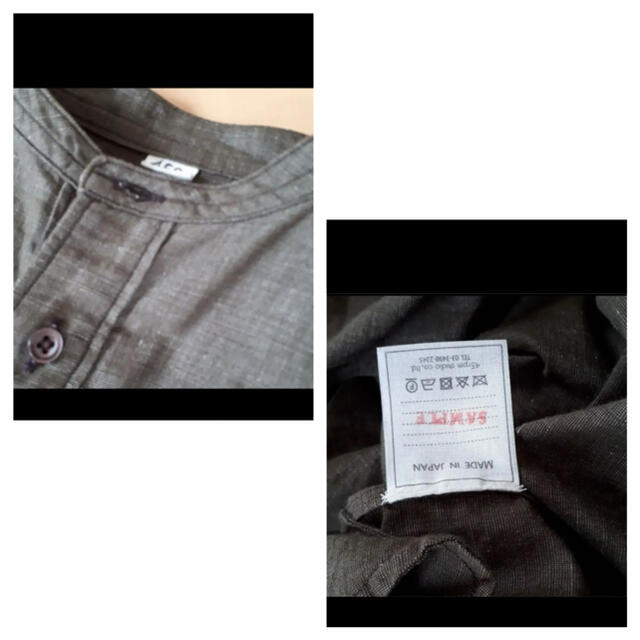 R r ハケ目ビックシャツワンピースの通販 by 𝓜𝓓's shop