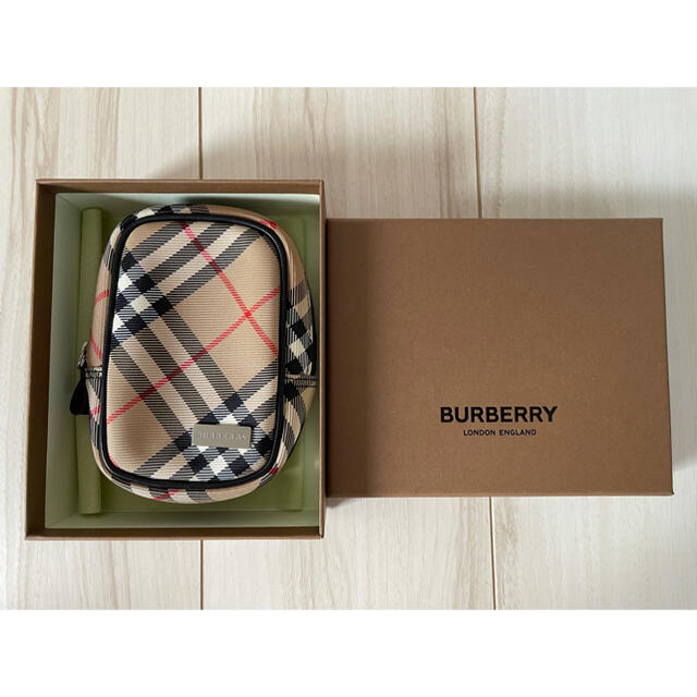 BURBERRY - Burberry バーバリー チェック スマホケース ポーチ バッグ 