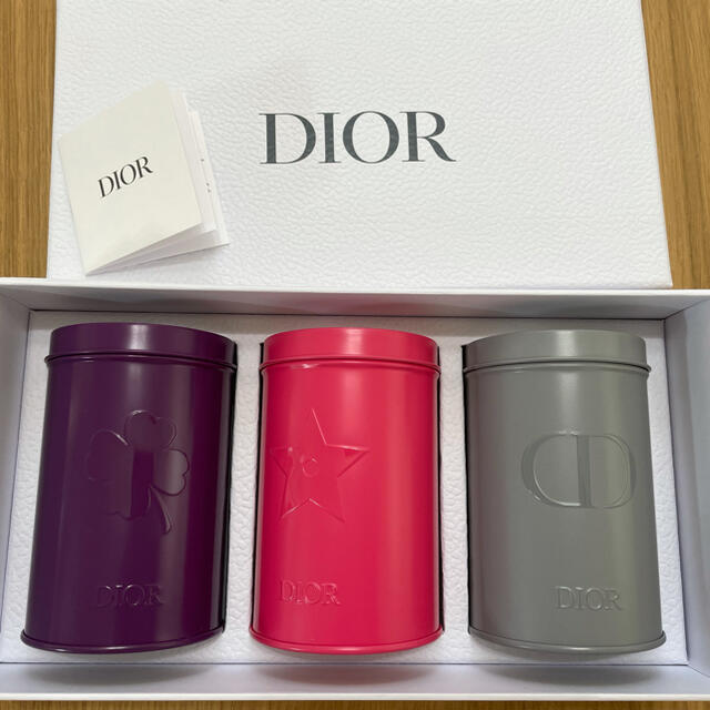 Christian Dior(クリスチャンディオール)のディオール　缶 エンタメ/ホビーのコレクション(ノベルティグッズ)の商品写真