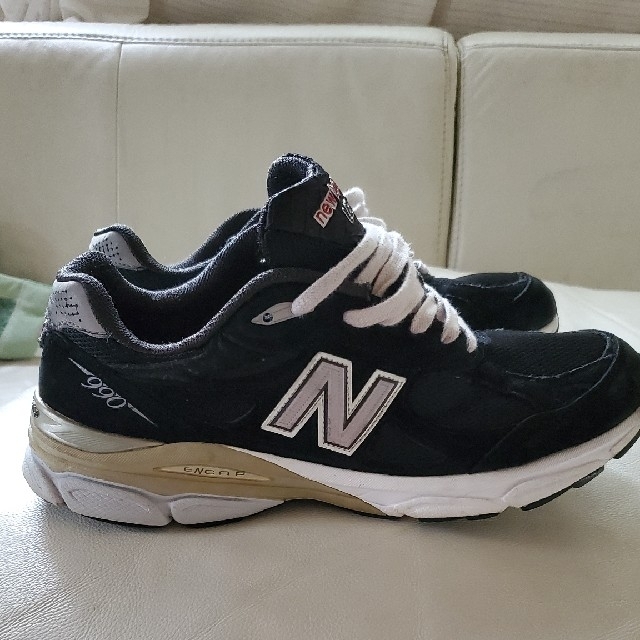 New Balance(ニューバランス)のNew Balance 990 v3 Black 28cm width B メンズの靴/シューズ(スニーカー)の商品写真