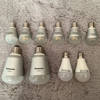 パナソニック(Panasonic)のLED電球 10個セット 電球色(蛍光灯/電球)