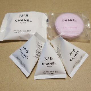 シャネル(CHANEL)のシャネル バスタブレット シャワージェル セット(入浴剤/バスソルト)