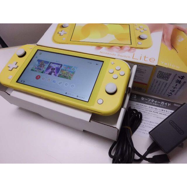 Nintendo Switch(ニンテンドースイッチ)のNintendo Switch Lite Yellow エンタメ/ホビーのゲームソフト/ゲーム機本体(携帯用ゲーム機本体)の商品写真