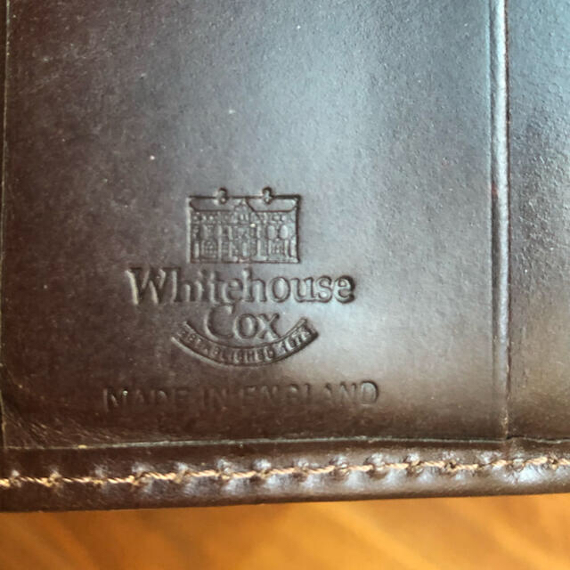 美品)ホワイトハウスコックス　財布　Made in England 8