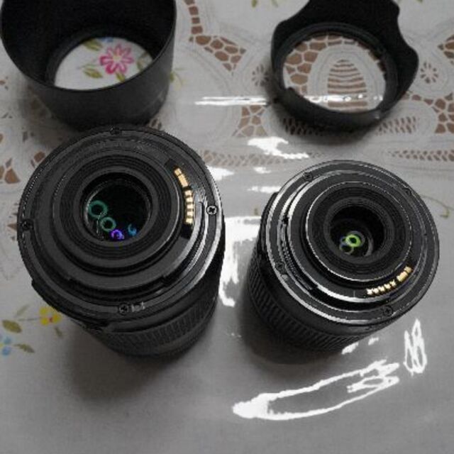 Canon(キヤノン)のCanon デジタル一眼レフカメラ EOS 70D ダブルズームキット スマホ/家電/カメラのカメラ(デジタル一眼)の商品写真