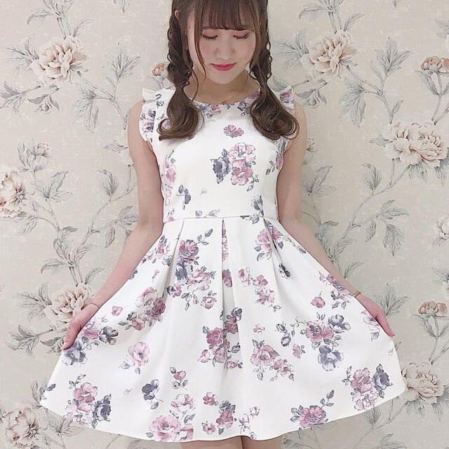 evelyn 花柄リボン ワンピース | fpac.com.br