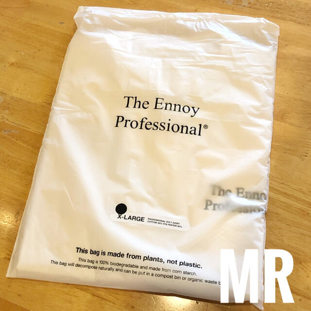 XL 白黒 ennoy Professional Color T-Shirts