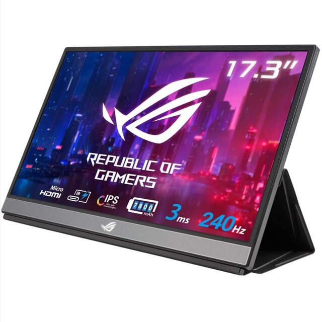 ASUS(エイスース)のASUS ポータブルゲーミングモニター ROG STRIX スマホ/家電/カメラのPC/タブレット(ディスプレイ)の商品写真