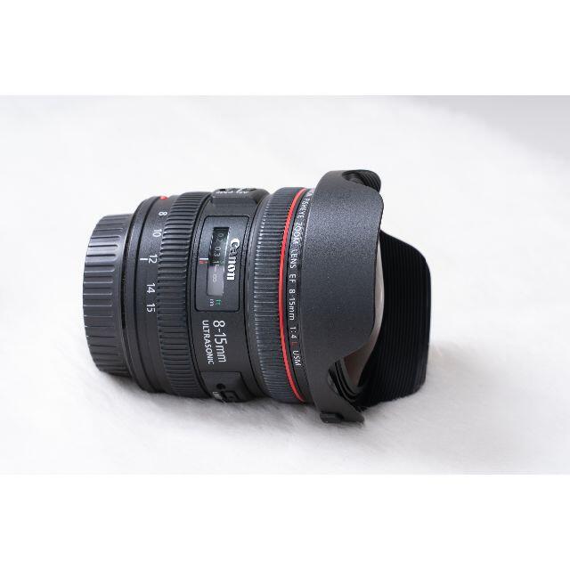 Canon 超広角ズームレンズ EF8-15mm F4L フィッシュアイ USM