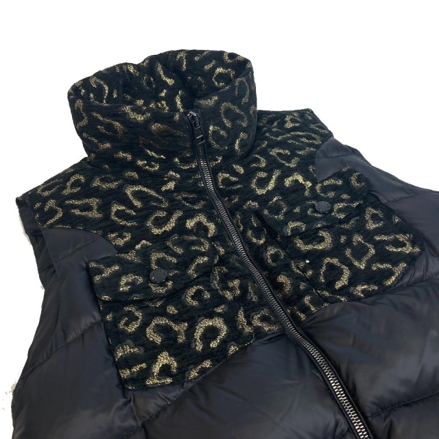 MONCLER(モンクレール)のモンクレール MONCLER SUISEN ノースリーブ ベスト ダウンコート ナイロン ブラック 新品同様 レディースのジャケット/アウター(その他)の商品写真