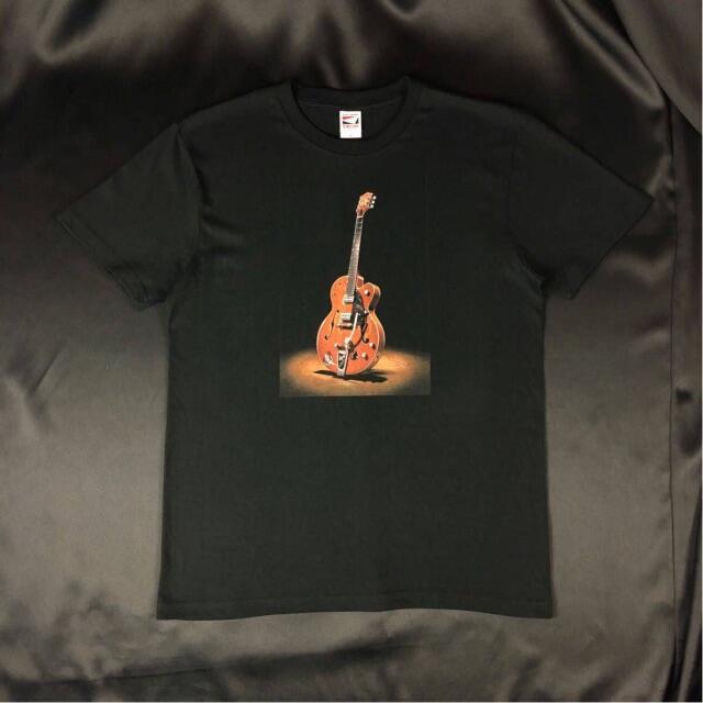 【ブライアンセッツァー】新品 ギター グレッチ G6120 黒 Tシャツ 3