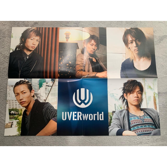 UVERworld(ウーバーワールド)のUVERworld アーティストアーカイブ ポスター エンタメ/ホビーのCD(ポップス/ロック(邦楽))の商品写真