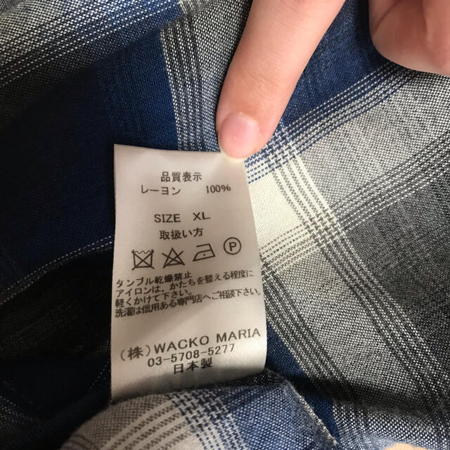 WACKO MARIA(ワコマリア)のワコマリア　チェックシャツ メンズのトップス(シャツ)の商品写真